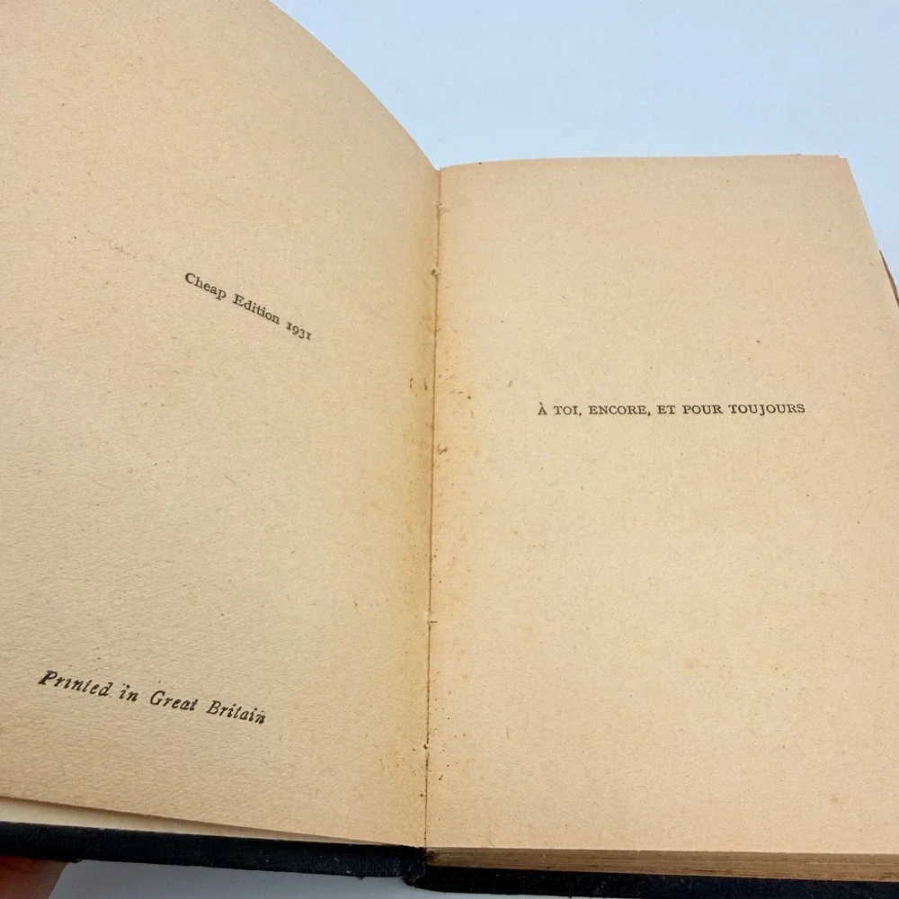 Conquest Olive Wadsley 1931 Cassell Vintage Hardcover Decorative Cloth Binding